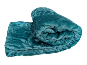 Koc Akrylowy rozmiar 160x210 kolor Morski