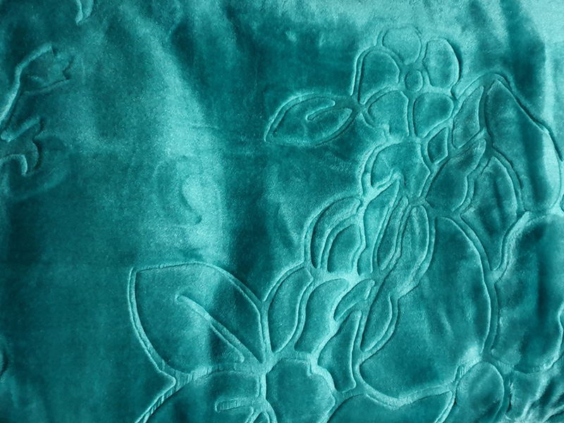 Koc Akrylowy rozmiar 160x210 kolor Morski