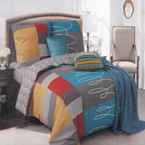 Pościel Satyna Bawełniana rozmiar 160x200 wzór nr 4690