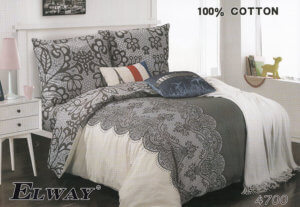 Pościel Satyna Bawełniana rozmiar 140x200 wzór nr 4700