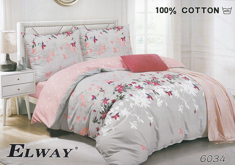 Pościel Satyna Bawełniana rozmiar 200x220 wzór nr 6034