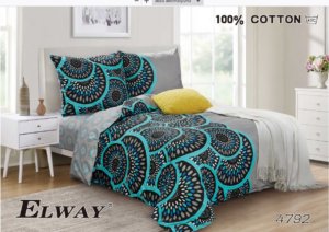 Pościel Satyna Bawełniana rozmiar 140x200 wzór nr 4792