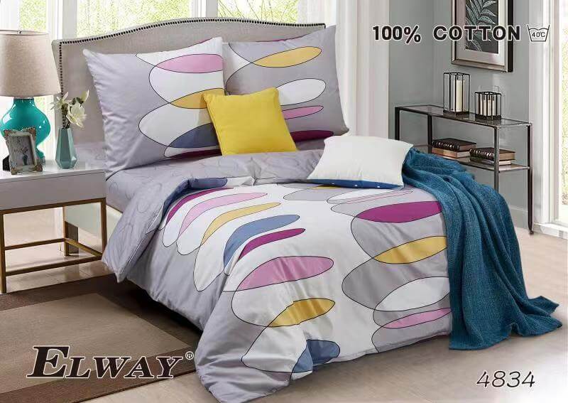 Pościel Satyna Bawełniana rozmiar 140x200 wzór nr 4834