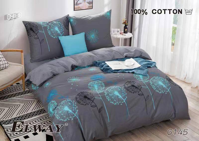 Pościel Satyna Bawełniana rozmiar 180x200 wzór nr 6145