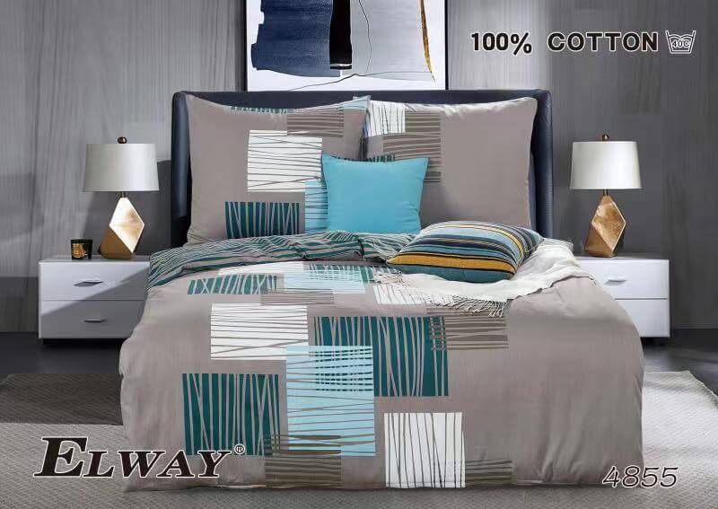 Pościel Satyna Bawełniana rozmiar 140x200 wzór nr 4855