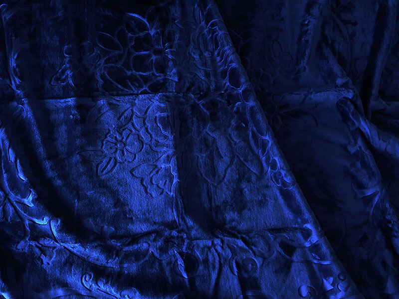 Koc Akrylowy rozmiar 160x210 kolor Granat