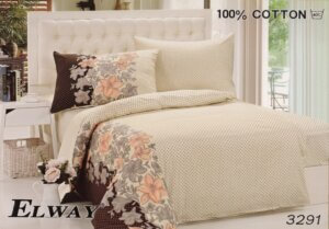 Pościel Satyna Bawełniana rozmiar 140x200 wzór nr 3291