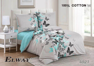 Pościel Satyna Bawełniana rozmiar 140x200 wzór nr 4921