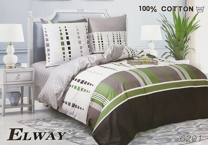 Pościel Satyna Bawełniana rozmiar 200x220 wzór nr 6201