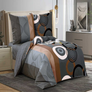 Pościel Satyna Bawełniana rozmiar 160x200 wzór nr 4959