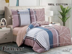 Pościel Satyna Bawełniana rozmiar 160x200 wzór nr 4962