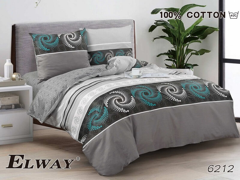 Pościel Satyna Bawełniana rozmiar 200x220 wzór nr 6212