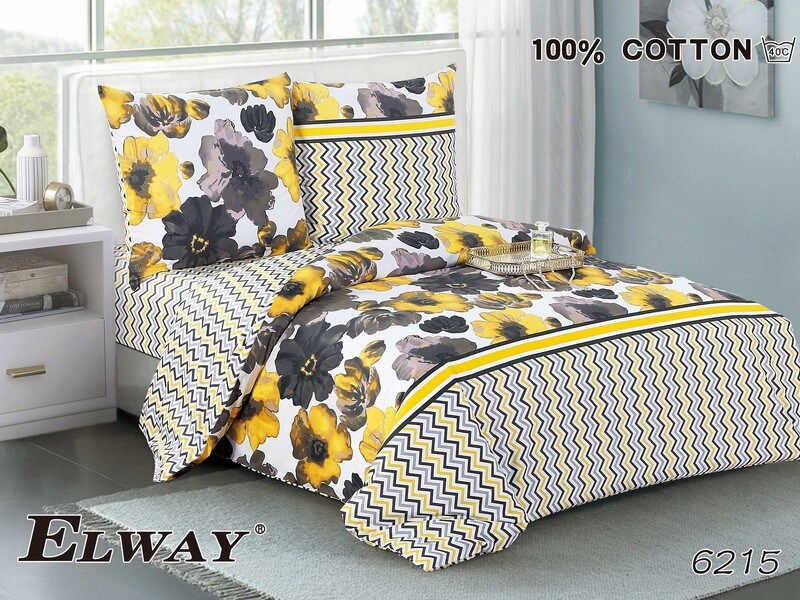 Pościel Satyna Bawełniana rozmiar 200x220 wzór nr 6215