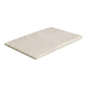 Prześcieradło Bawełniane rozmiar 180x220 kolor Śmietankowy