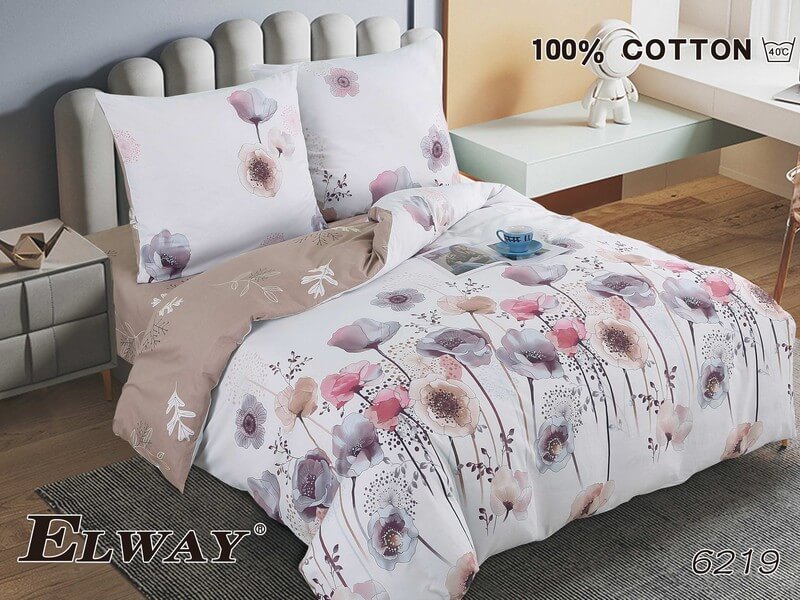 Pościel Satyna Bawełniana rozmiar 180x200 wzór nr 6219