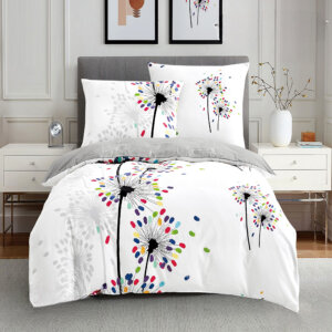 Pościel Satyna Bawełniana rozmiar 160x200 wzór nr 5009