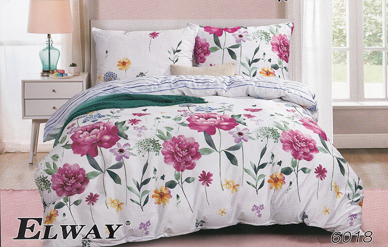 Pościel Satyna Bawełniana rozmiar 200x220 wzór nr 6018