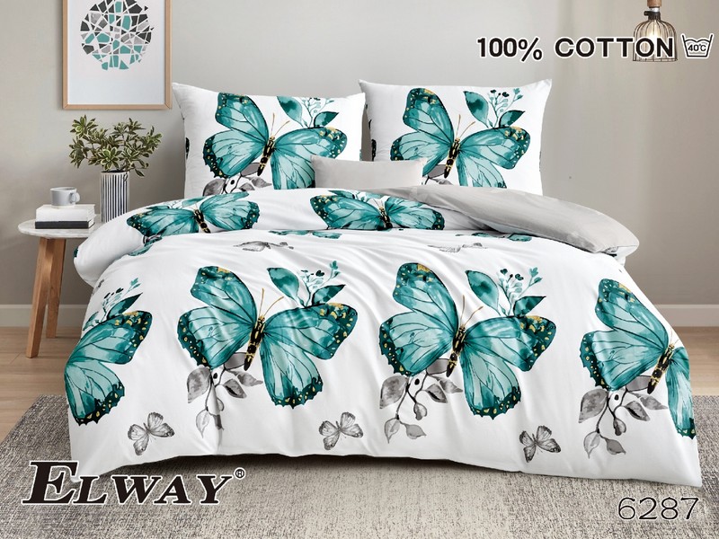 Pościel Satyna Bawełniana rozmiar 180x200 wzór nr 6287