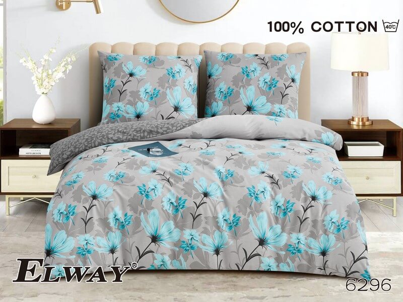 Pościel Satyna Bawełniana rozmiar 180x200 wzór nr 6296