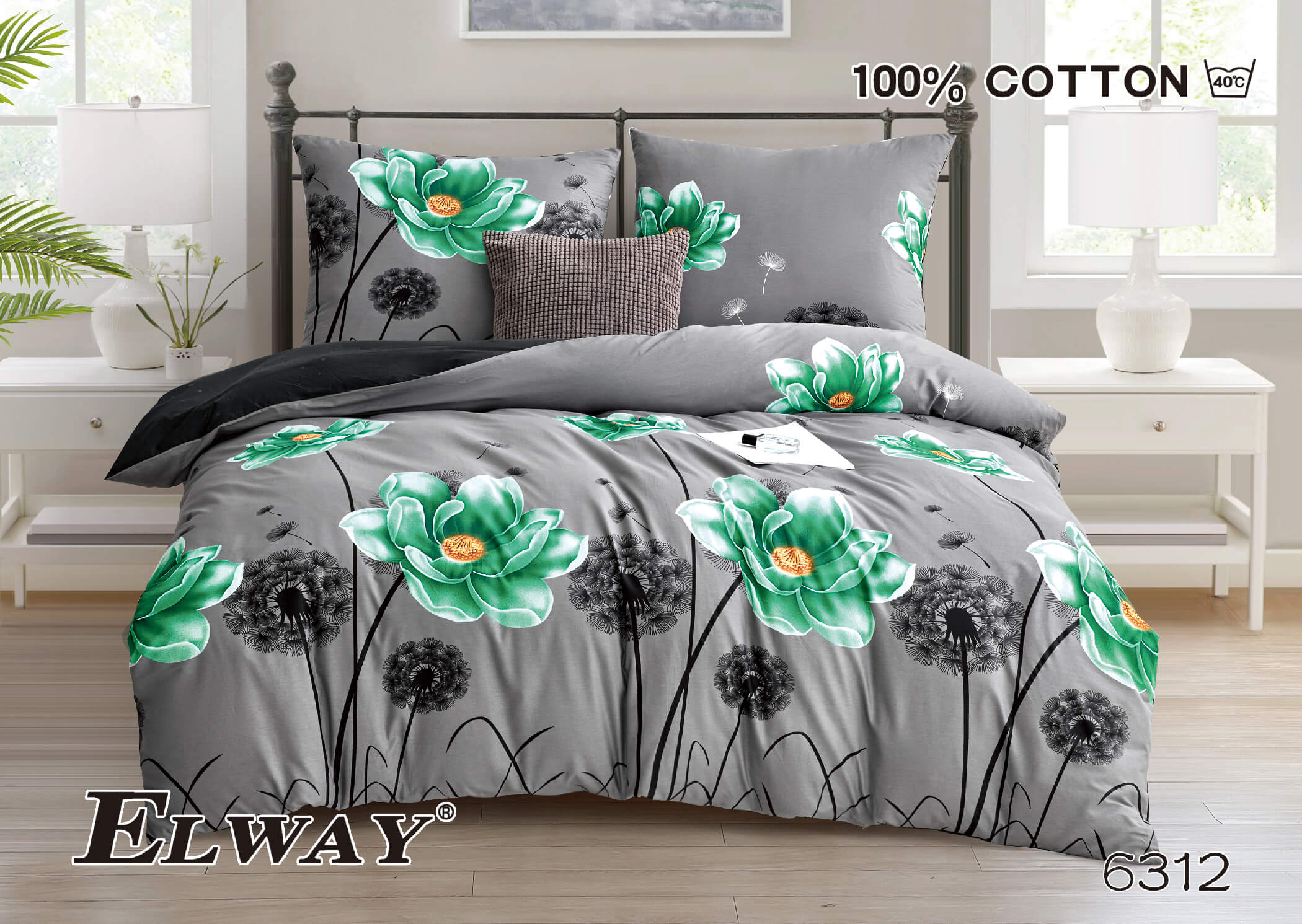 Pościel Bawełna Satynowa 200x220 wz.6312