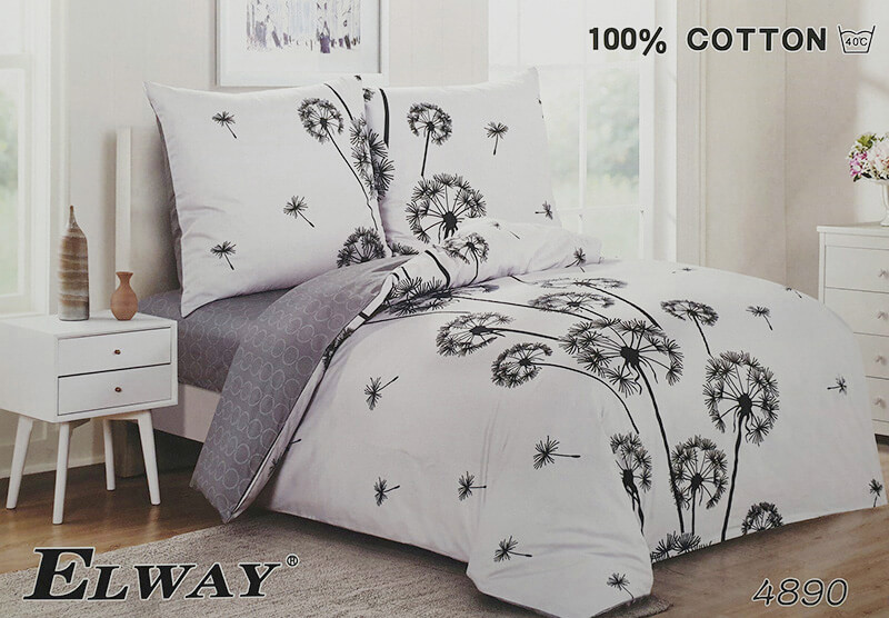 Pościel Satyna Bawełniana rozmiar 140x200 wzór nr 4890