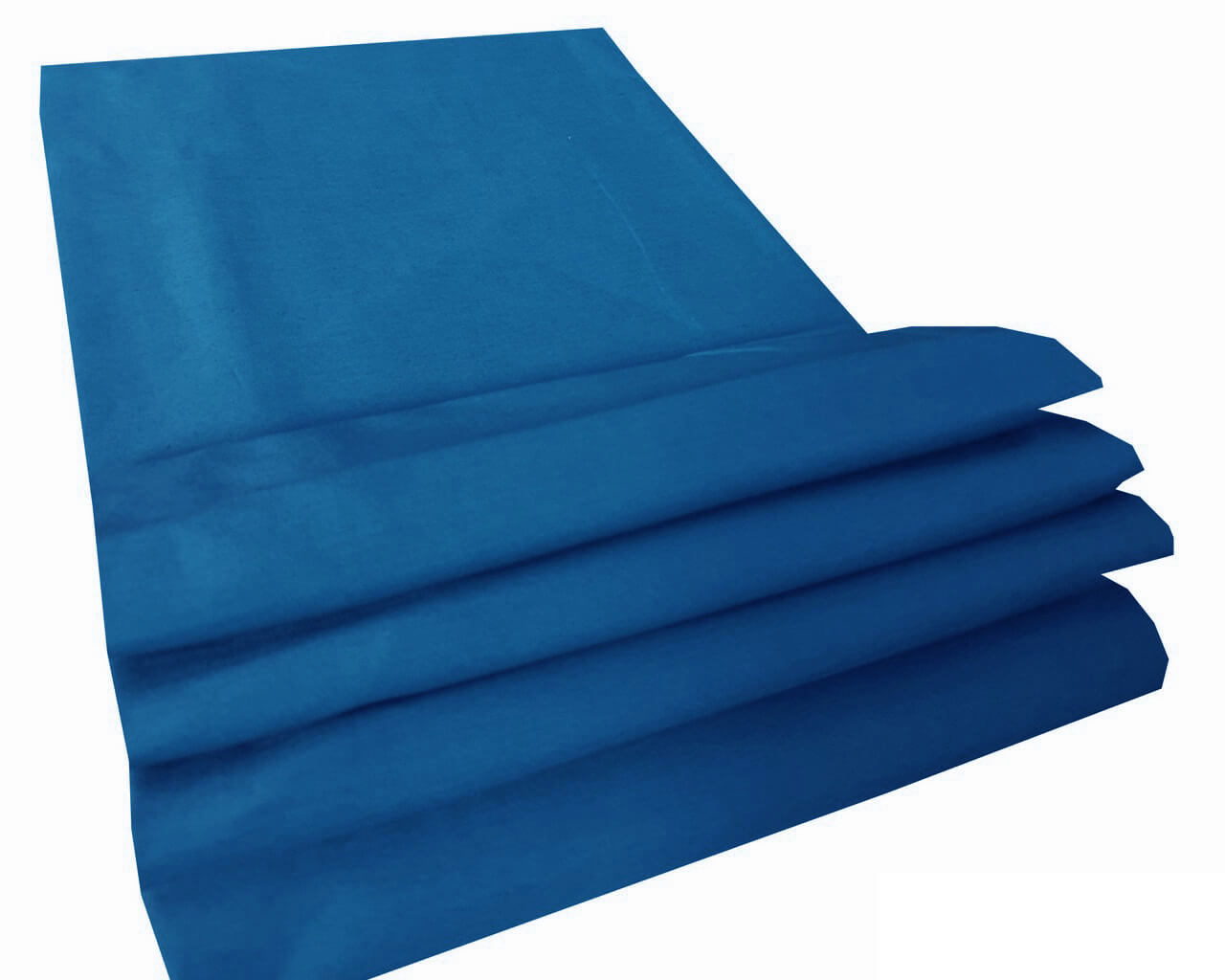 Prześcieradło Bawełniane rozmiar 200x220 kolor Denim