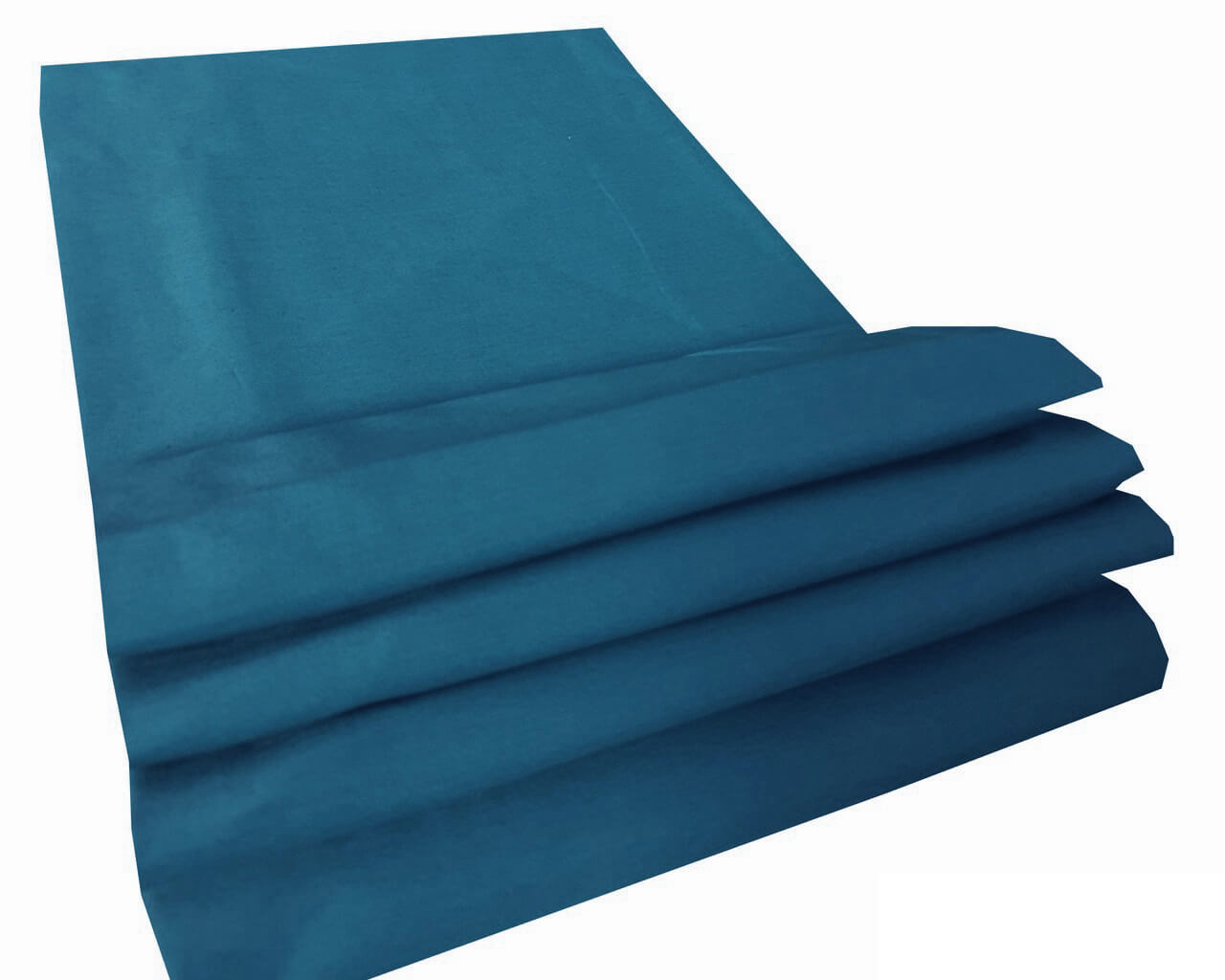 Prześcieradło Bawełniane rozmiar 200x220 kolor Denim