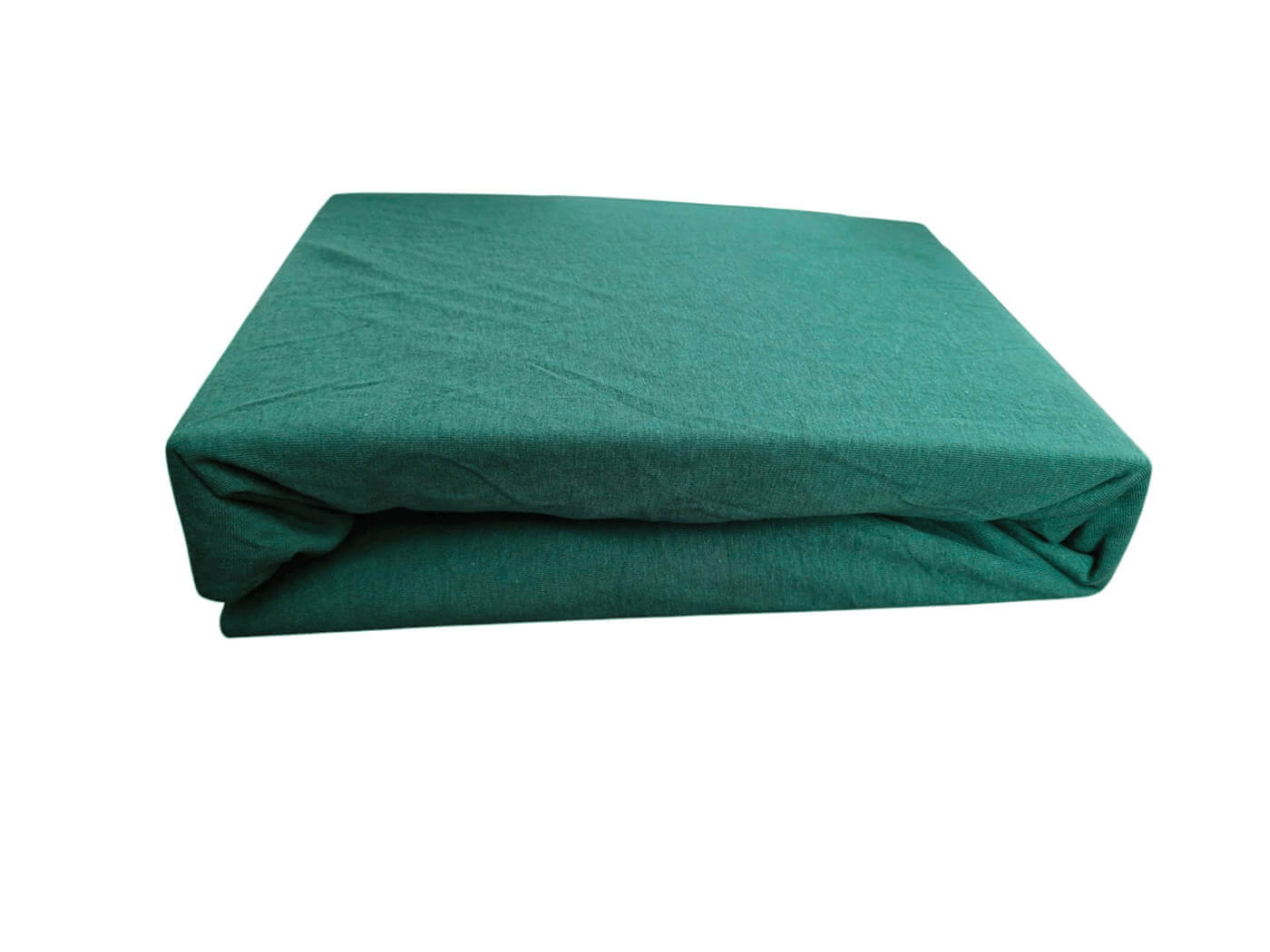 Prześcieradło jersey z gumką 160x200 szmaragdowy