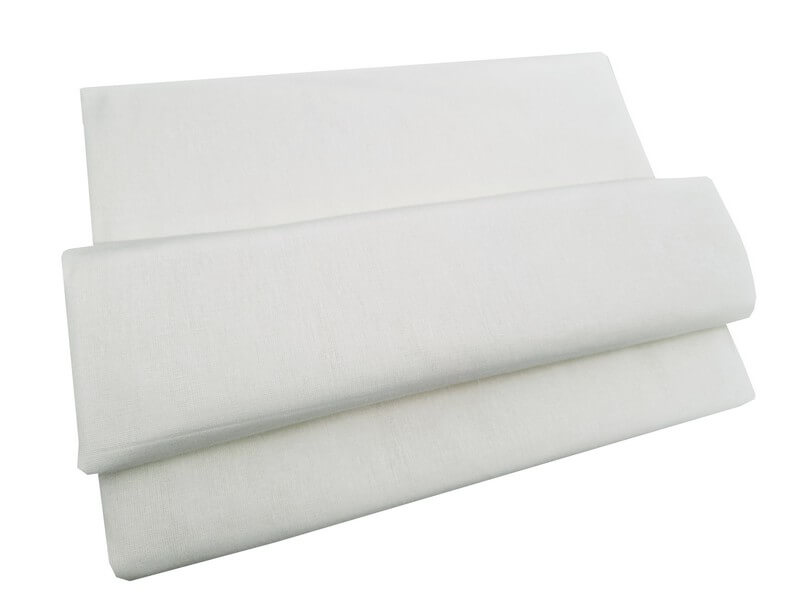 Prześcieradło Bez Gumki Bawełna Płaska 160x200 Ecru