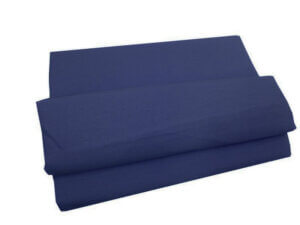 Prześcieradło Bez Gumki Bawełna Płaska 200x220 Granatowy