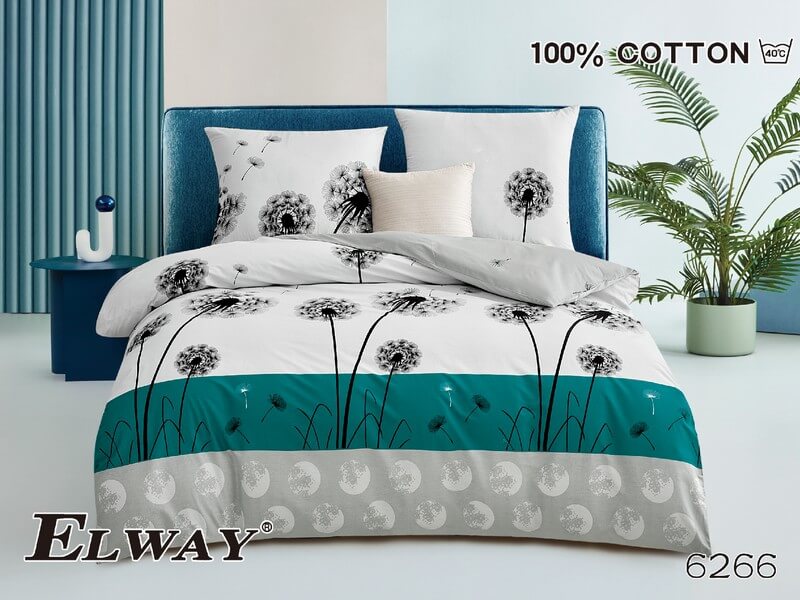 Pościel Satyna Bawełniana rozmiar 180x200 wzór nr 6266