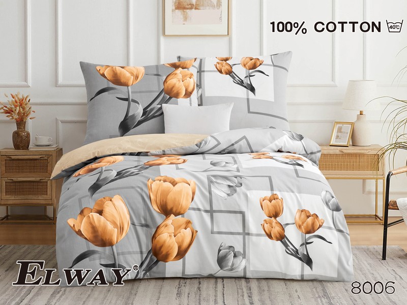 Pościel Bawełna Satynowa 140x200 wz.8006