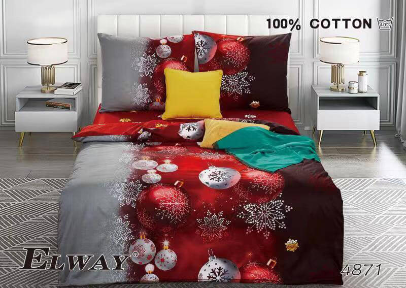 Pościel Satyna Bawełniana rozmiar 160x200 wzór nr 4871