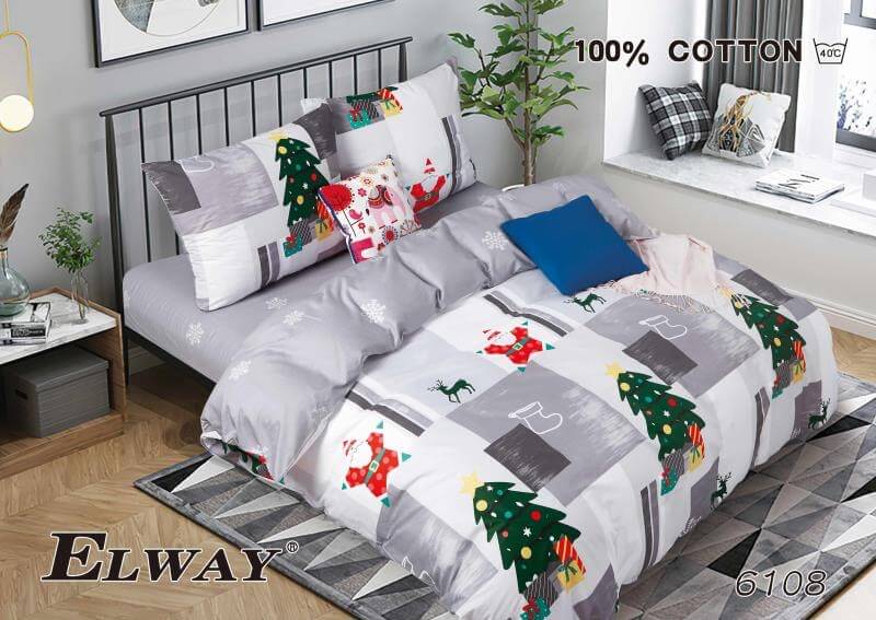 Pościel Bawełna Satynowa 200x220 wz.6108