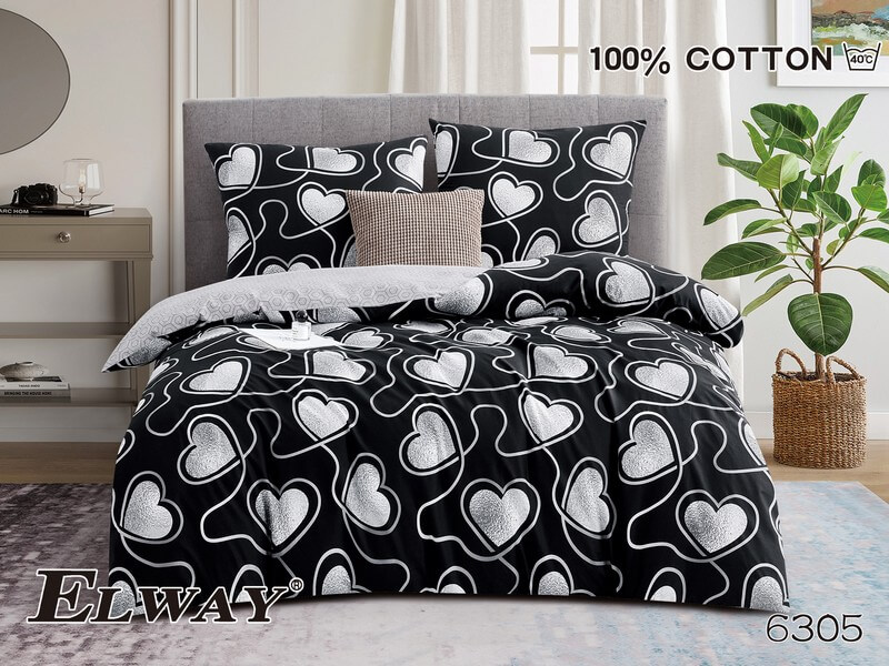 Pościel Bawełna Satynowa 200x220 wz.6305